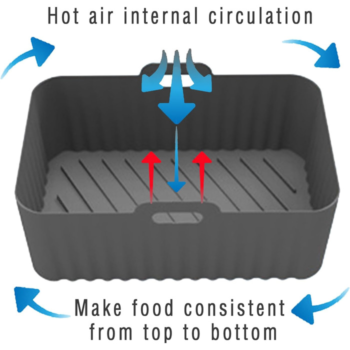 Аксесуари для фритюрниці Ketilrub - Аксесуари для фритюрниці Ninja AF300EU AF400EU 9.5 л, для Ninja Foodi Max Dual Zone, аксесуари для фритюрниці Ninja, Innsky, Princess Air Fryer (12 шт. )