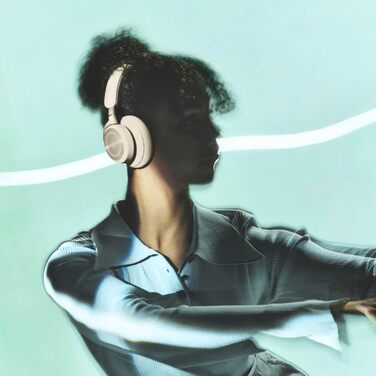 Бездротові накладні Bluetooth навушники преміум-класу з активним шумозаглушенням, 6 мікрофонів, час автономної роботи до 40 годин,