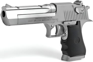 Страйкбольний пістолет B.W. Softair Gun Desert Eagle - сріблястий 21,5см. Вкл. магазин та до 0,5 Дж (від 14 років)