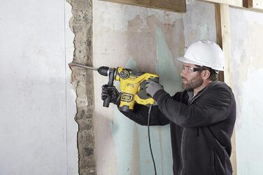 Перфоратор Stanley FatMax SDS-plus FME1250K (1250 Вт, 3,5 Дж, з пневматичним ударним механізмом, з правим/лівим обертанням, пилоне