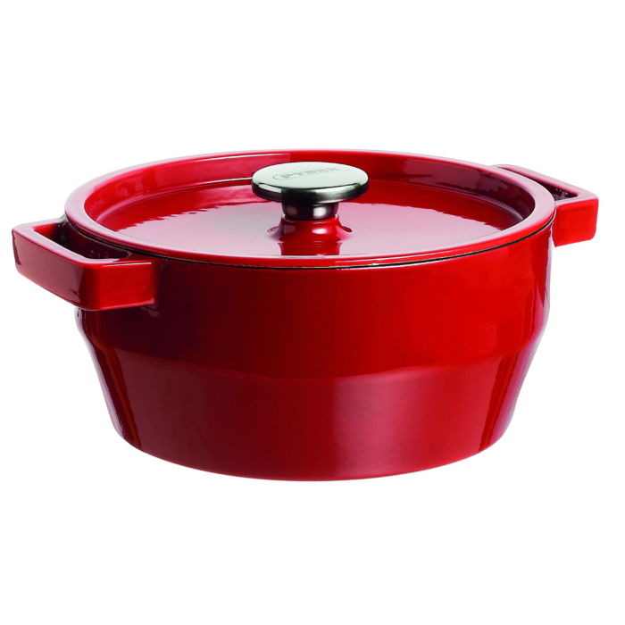 Каструля Pyrex Slow Cook red, (4 л) 24 см (7237429)