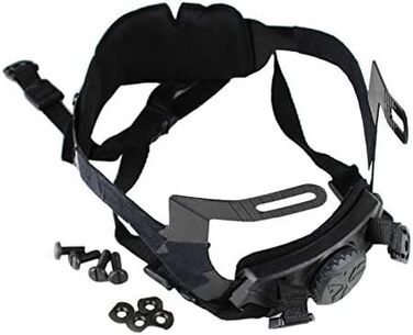 Тактичний швидкий шолом регульований ремінь полювання військова гра шолом внутрішній блокувальний ремінь система військових страйкбольний шолом аксесуар чорний