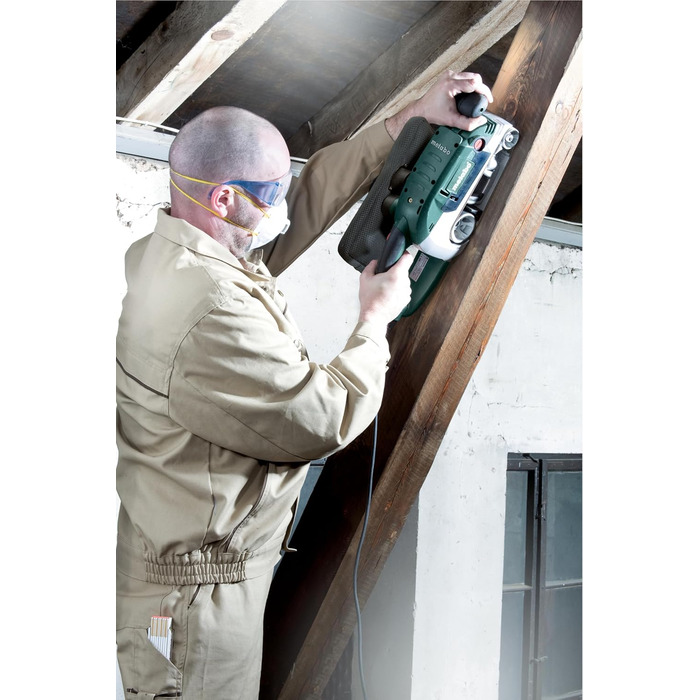 Стрічкова шліфувальна машина Metabo BAE 75 - 600375000 - Потужна стрічкова шліфувальна машина для точності та універсальності - до