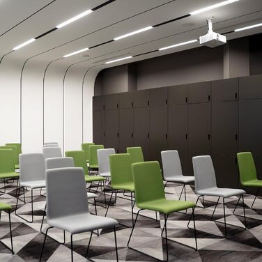 Світлодіодний світлодіодний світильник для вологих приміщень Modlicht 120 см з 36 Вт, 5000 К, холодний білий, 3960 люмен, ультратонкий стельовий світильник для вологих приміщень, плоский, водонепроникний, IP65, лампа для ванної майстерні для підвального г