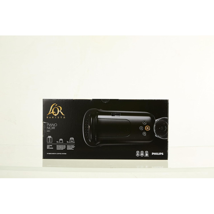 Кавоварка в капсулах Philips LM8012/60 - подвійна порція, подвійна насолода, 1 або 2 чашки, ристретто, еспресо, лунго або Grand Caf Long, подвійна капсула, справжня якість еспресо, піаніно чорний