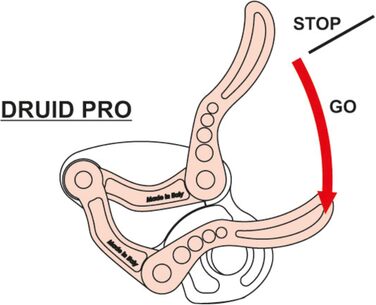 Унісекс Дорослий Druid Pro з інвалідністю, червоно-чорний, один розмір