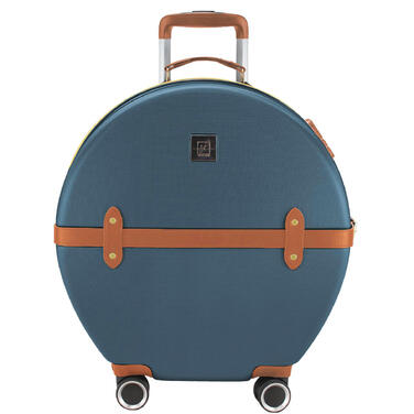 Валіза Semi Line 20' (S) Blue/Brown (T5672-2)