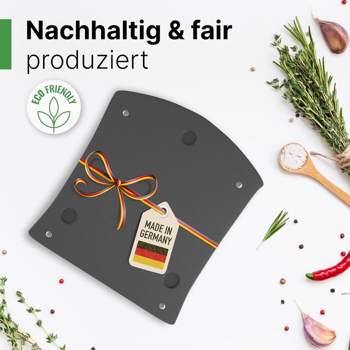 Виготовлений з високоякісного металу, підходить для Thermomix TM6 & TM5 - ідеальний аксесуар, що підходить для Thermomix в антрацитово-сірому кольорі (Anthracite-grey TouchPRO)