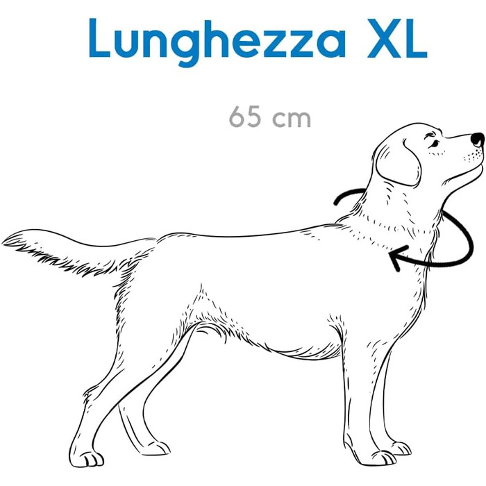 Нашийник для собаки з масивною ланцюгом Змія з карабіном з хромованої латуні розмір XL 0,5 см довжина 65 см, сірий XL - 0,5 смДовжина 65 см