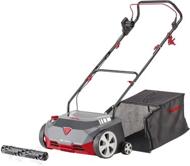 Аератор-скарифікатор AL-KO Elektro 38.4 E Combi Care, 1400 Вт, ширина захвату 38 см, з мішком для збору трави 55 л, для газонів до 800 м