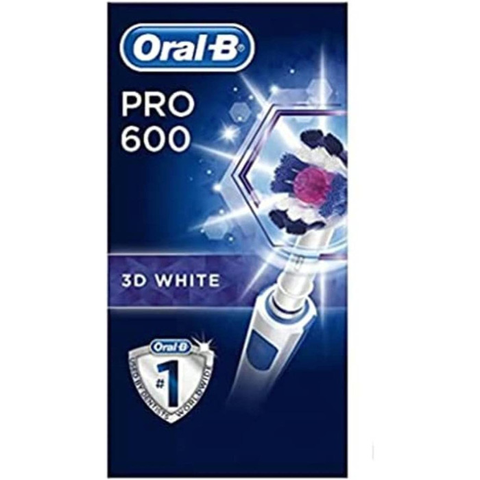 Електрична зубна щітка Oral-B PRO 600 3DWhite від Braun