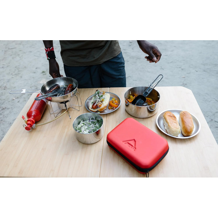 Набір посуду MSR Alpine Nesting Bowl, сріблястий, один розмір