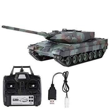 Оновлена версія 7 RC танк Leopard 2 A6 Німецький Kampfpanzer 116, 3889-1