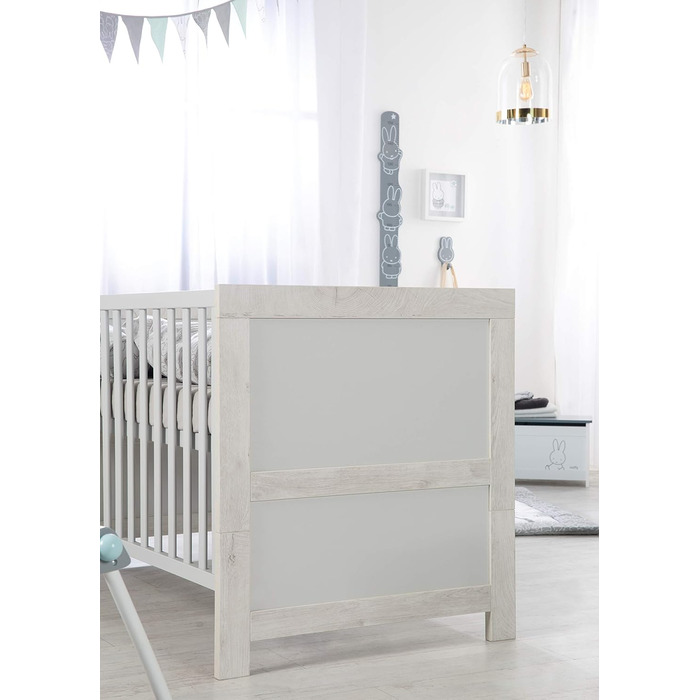 Дитяче ліжко-трансформер roba &39Mila&39, регульоване, росте разом з дитиною, 3 знімні перекладини, 70 x 140 см