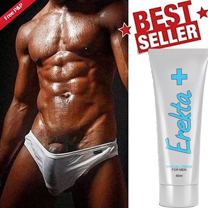 Крем Erekta Plus Erect, сильний підсилювач ерекції, гель для подовження ерекції, крем для чоловічого сексу, більший член, запобігає передчасній еякуляції, 40 мл