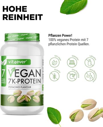 Протеїн веганський Vit4ever 7K Pistachio 1 кг