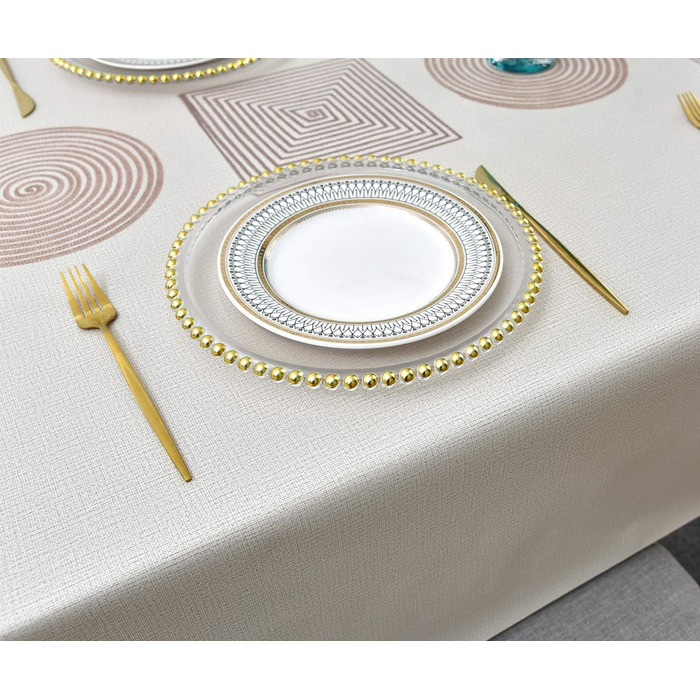 Клейончаста скатертина Plenmor Клейончаста скатертина Пластикова скатертина Погодостійка, клейончаста скатертина Водонепроникна кл