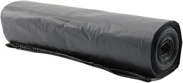 Міцні сміттєві мішки Enpack 240 л, 100 шт. - Чорні сміттєві мішки - Сміттєві мішки для сміттєвих баків 110x125 см - Міцні сміттєві мішки XXL - Сміттєві мішки для садових та побутових відходів - Пластикові мішки для сміттєвих баків