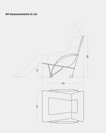 Складаний пляжний стілець qeedo Johnny Beach з сітчастою вентиляцією, невеликий розмір у упаковці, портативний з сумкою для перенесення, складний сонцезахисний стілець, пляжний стілець, кемпінговий стілець з широкими ніжками та низьким сидінням, пісочно-с