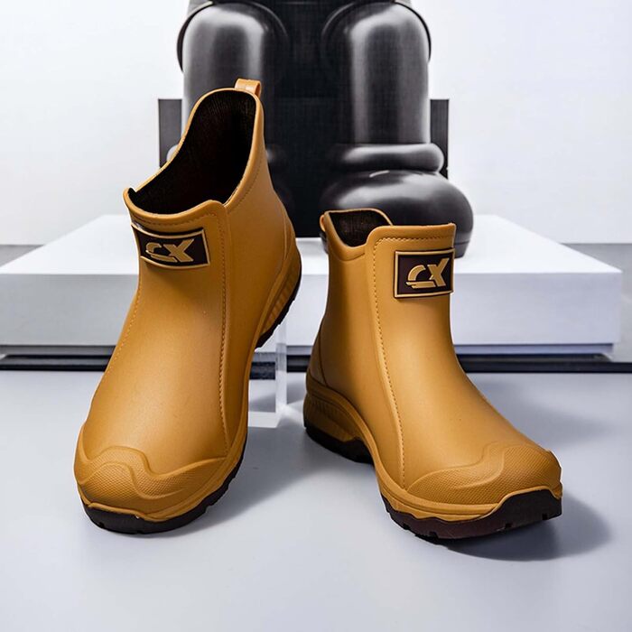 Водне взуття, гумові чоботи для подорожей та походів, розмір 38 EU, жовті