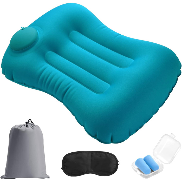 2 Pieces Made of Cooler Fabric Lightweight Travel Pillow for Outdoor, Hiking Pillow, Blue 43 x 28 cm, 2 Pieces Made of Cooler Fabric Lightweight Travel Pillow for Outdoor, Hiking Pillow, Blue 43 x 28 cm