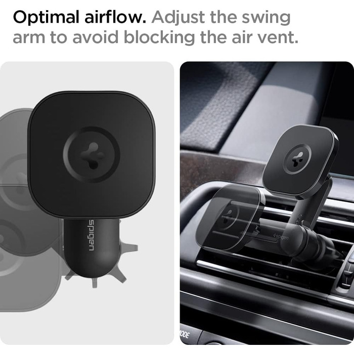 Тримач для мобільного телефону Spigen OneTap Magfit для автомобільного кріплення Magsafe, магнітний тримач для мобільного телефону