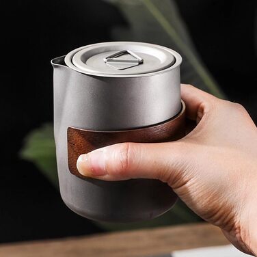 Чашка для заварювання чаю, ситечко для чаю, набір для кемпінгу, чайник для подорожей, портативний посуд для трав&39яного чаю та багато іншого