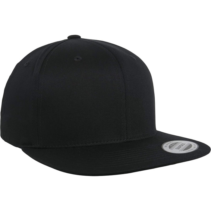 Бейсболка Yupoong Flexfit унісекс з органічної бавовни з прямим козирком, бейсболка з органічної бавовни, регульована за розміром,