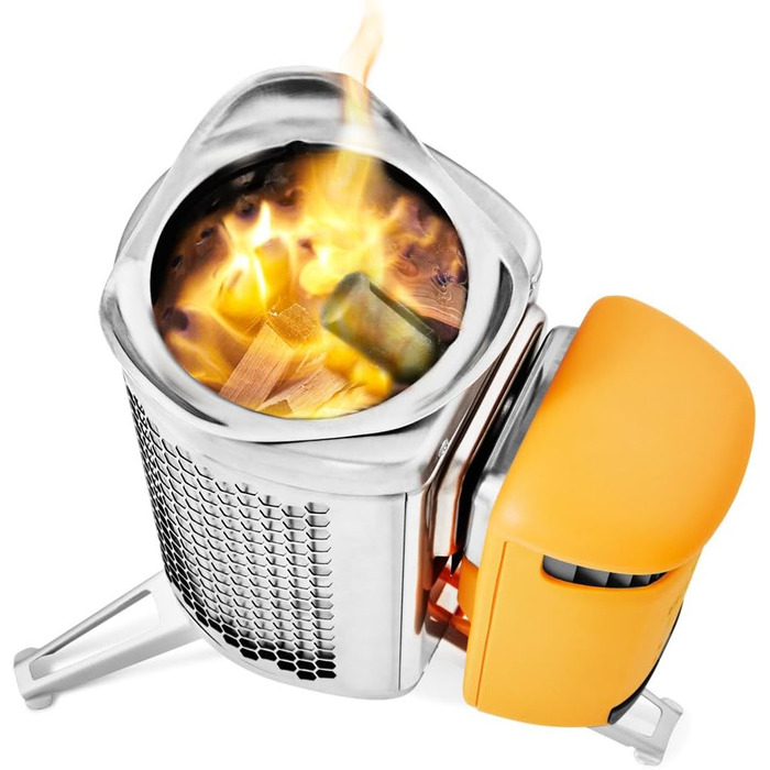 Дров'яна піч Biolite CampStove 2 та зарядний пристрій USB
