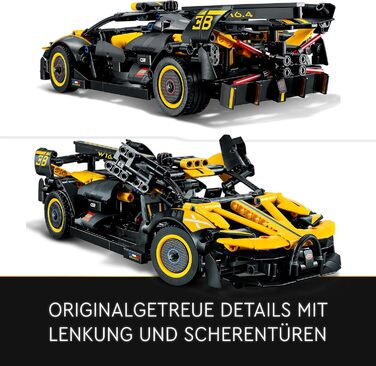 Конструктор LEGO Technic 42151, модель Bugatti Bolide, 905 деталей