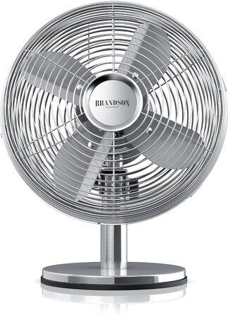 Дизайн настільного вентилятора Retro - Вентилятор з 3 налаштуваннями швидкості - мобільний вентилятор - коливання 80, кут нахилу п