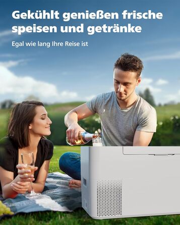 Холодильник PHILIPS TB5301G 12-вольтовий, 25-літровий автомобільний холодильник, автомобільний електричний холодильник 12/24 В пос