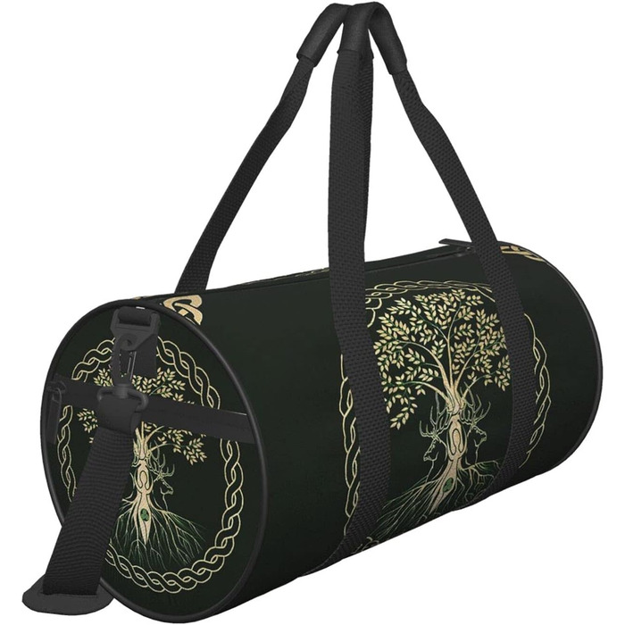 Сумка-мішок у скандинавському стилі з зображенням богині вікінгів, для подорожей, фітнесу та спорту, велика сумка для покупок, дорожня та вихідного дня для чоловіків та жінок