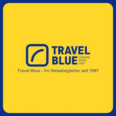 Дорожня подушка Travel Blue Memory Foam - Зручна подушка з піни з ефектом пам'яті з м'яким чохлом, відмінною підтримкою голови, хребта та шиї - Сіра подушка 28 см x 27 см x 12 см 212 - Подушка Tranquility з ширшою посадкою сіра