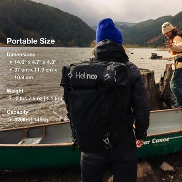 Крісло Helinox One (re) Schwarz