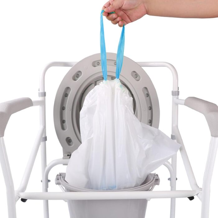 Туалетних пакетів, одноразові туалетні пакети, гігієнічні пакети, портативні пакети, одноразові сміттєві пакети для туалетних стільців, ідеально підходять для килимків для туалетних стільців, 80