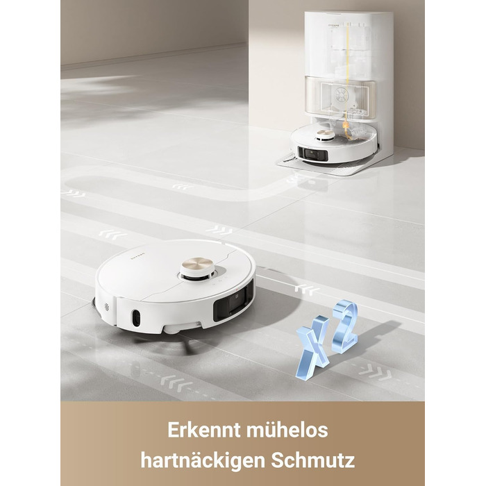 Робот-пилосос з функцією миття підлоги та підйомною шваброю, висувною та підйомною бічною щіткою, силою всмоктування 11 000 Па, са