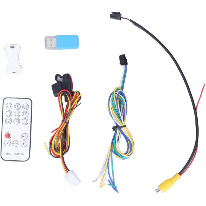 Комплект автомобільного відеореєстратора, універсальний автомобільний відеореєстратор 6-канальний 360 панорамний мобільний цифрови