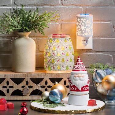 Подарунковий набір на Хелловін, Різдво, 8 ароматів, 100 Soy Wax Room Fragrance Scented Candle, Wax Melts for Candle Warmer, Christmas Wreath and Gingerbread Fragrances