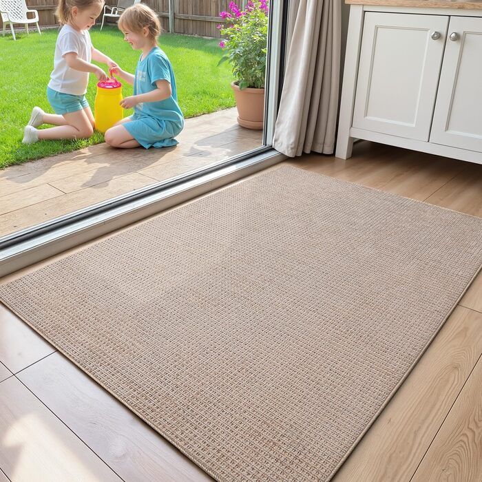 Килимок придверний COLOR&GEOMETRY 92x140 см бежевий