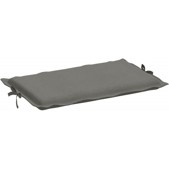 Подушка для шезлонга ZEYUAN Melange Dark Grey 186x58x3 см Тканина, Подушка для шезлонга, Подушка для шезлонга, Подушка для шезлонга, Подушка для лавки, Подушка для стільця для високих стільців, Подушки для шезлонгів - 4002477