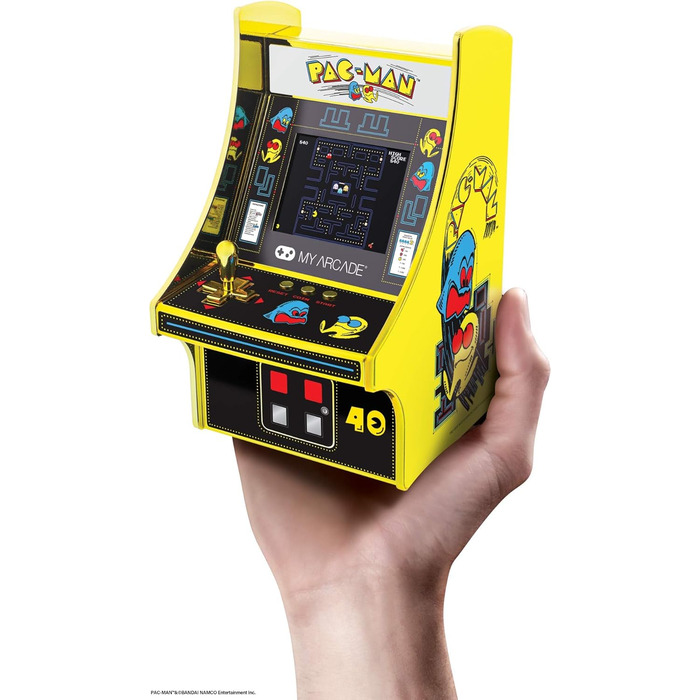 Ретро-аркадна машина, 3290 Pac-Man 40th Anniversary Micro Player