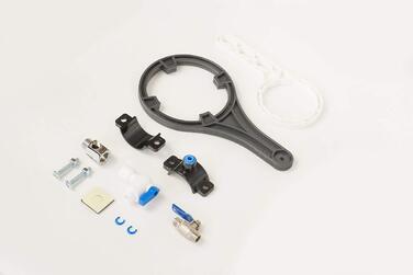 Система зворотного осмосу 6 ступенів ФІЛЬТР ВОДИ НІМЕЧЧИНА - з БІО активованим вугіллям і піновугільним фільтром - мембрана 75GPD, 285 л найчистішої питної води щодня, екологічний без BPA найкращий фільтр для кожного дому