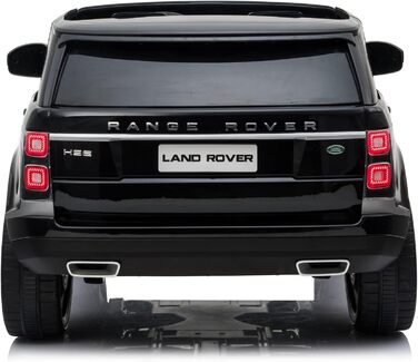 Дитячий електромобіль Range Rover Vogue чотириколісний шкіряне сидіння дитячий автомобіль 4X4, MP4 2-місний чорний