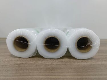 Вакуумні пакети KitchenBoss Рулони харчової вакуумної плівки Вакуумні пакувальні пакети Вакуумна пакувальна плівка вакуумні пакети Рулони плівки для вакуумного пакувальника та пакет без усадки Sous Vide BPA 28x500 см 3 рулони