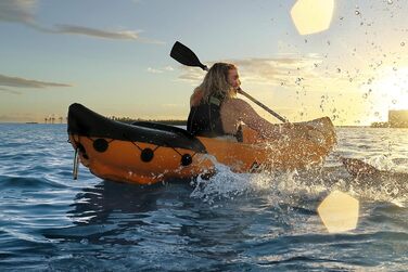 Надувний каяк Hydro Force Lite Rapid X2, помаранчевий