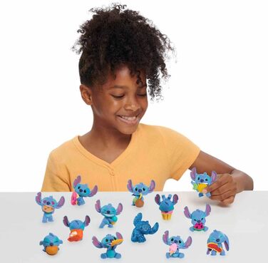 Мініфігурки Famosa Magic Stitch Capsule, кульки-сюрприз з різноманітними мініфігурками Disney Stitch, до 12 різних моделей, 1 рідкісна фігурка, випадкова модель (TTC01000)