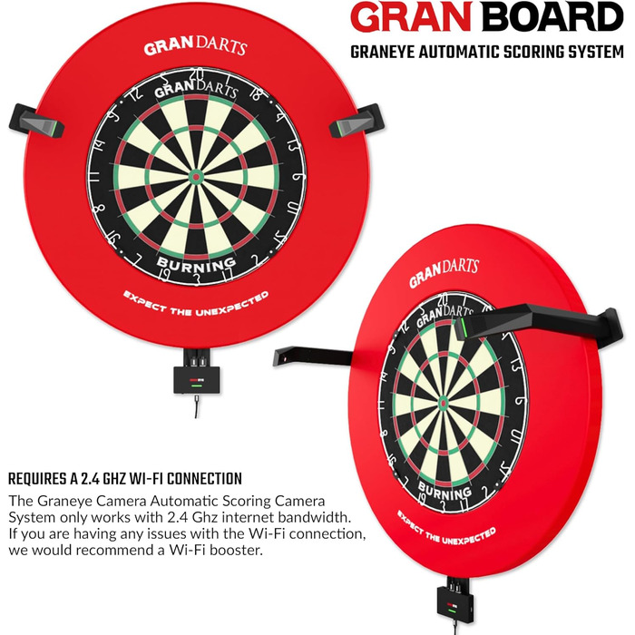 Автопідрахунок дротиків GRANBOARD Gran Eye Steel -