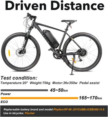 Акумулятор SEASON 36V для електровелосипеда (SF-06) 11.6Ah / 14Ah Замінний акумулятор JCEB360-11.6 для електровелосипедів та педелеків від Fischer and Bianchi 36V 14Ah (518 Втгод)