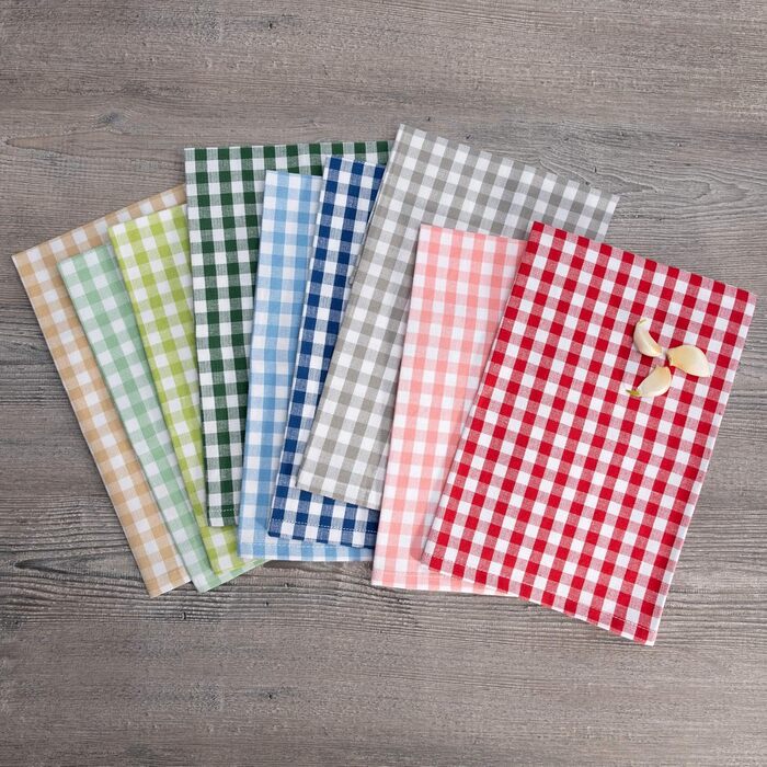 Скатертина FILU 140 x 240 см синя/біла в клітинку (колір і розмір на вибір) - високоякісна скатертина з 100 бавовни 140 x 240 см т